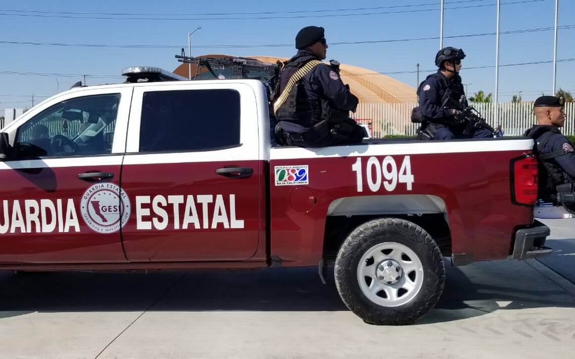 VIDEO Presentan la Fiscalía General de Baja California Tijuana Guardia Estatal El Sol de